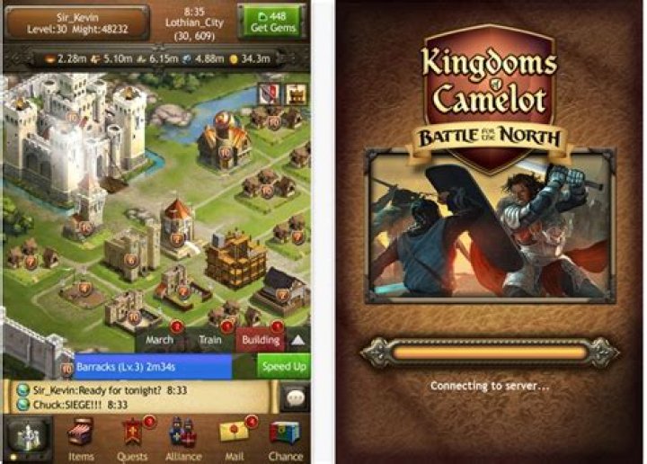 Kingdoms of Camelot: Battle for the North iPhone Cheats