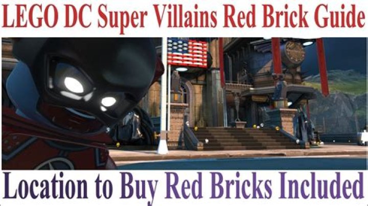 LEGO DC Super Villains Red Bricks - Where to Find Them