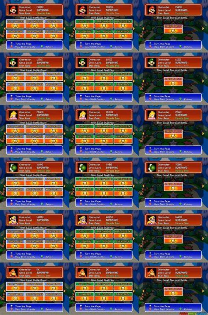 Mario Party 3 N64 Cheats