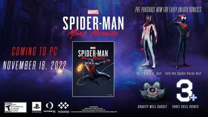 Marvel's Spider-Man: Miles Morales PC Release Window Revealed
