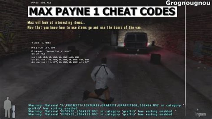 Max Payne PC Cheats - GameRevolution