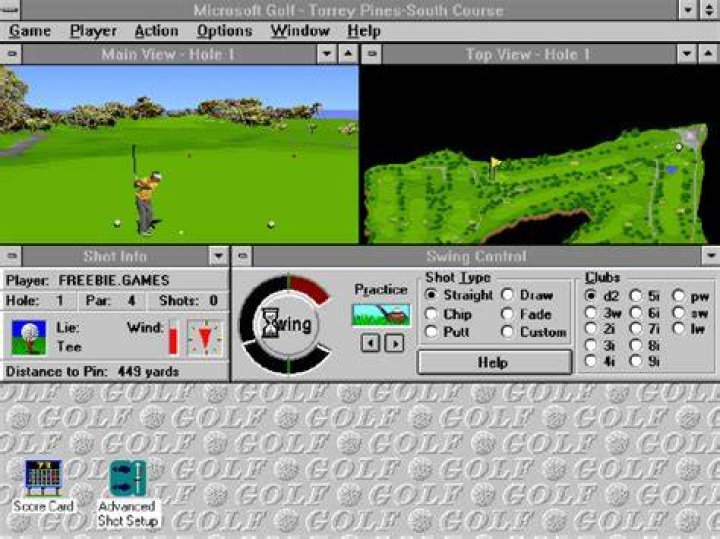 Microsoft Golf 1999 News, Guides, Walkthrough, Screenshots, and Reviews