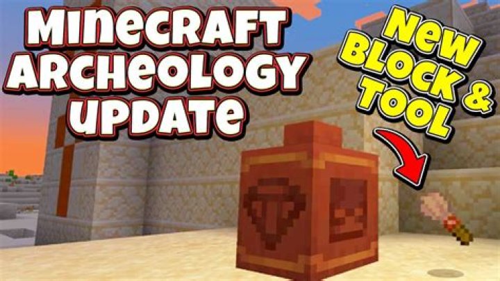 Minecraft 1.20 Update Adds Archeology and New Brush Tool
