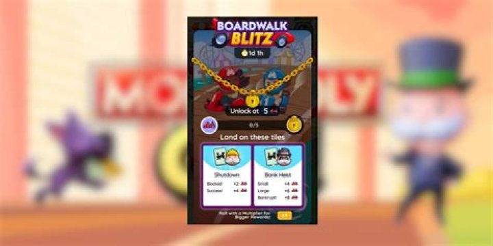 Monopoly Go Boardwalk Blitz Milestones and Rewards List for April 19-20, 2024