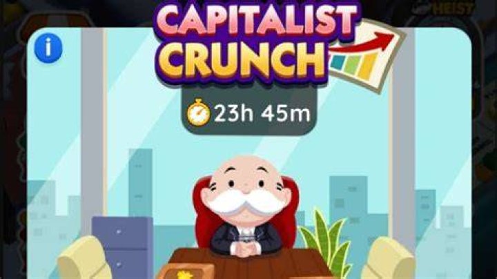 Monopoly Go Capitalist Crunch Tournament Rewards List for November 7-8, 2023
