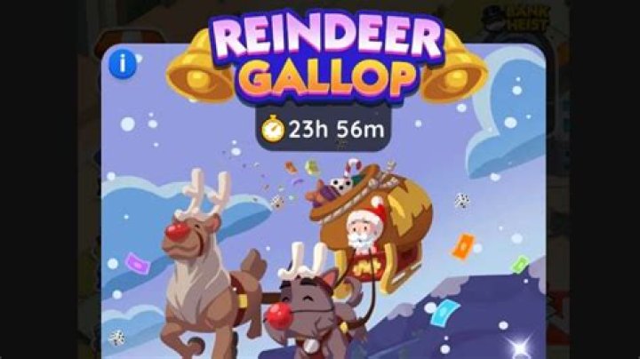 Monopoly Go Reindeer Gallop Tournament Rewards List