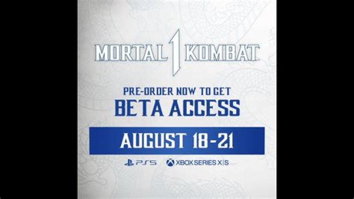 Mortal Kombat 1 Players Who Pre-Order Gains Beta Access