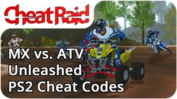 MX vs. ATV Unleashed,MX vs ATV Unleashed PS2 Cheats