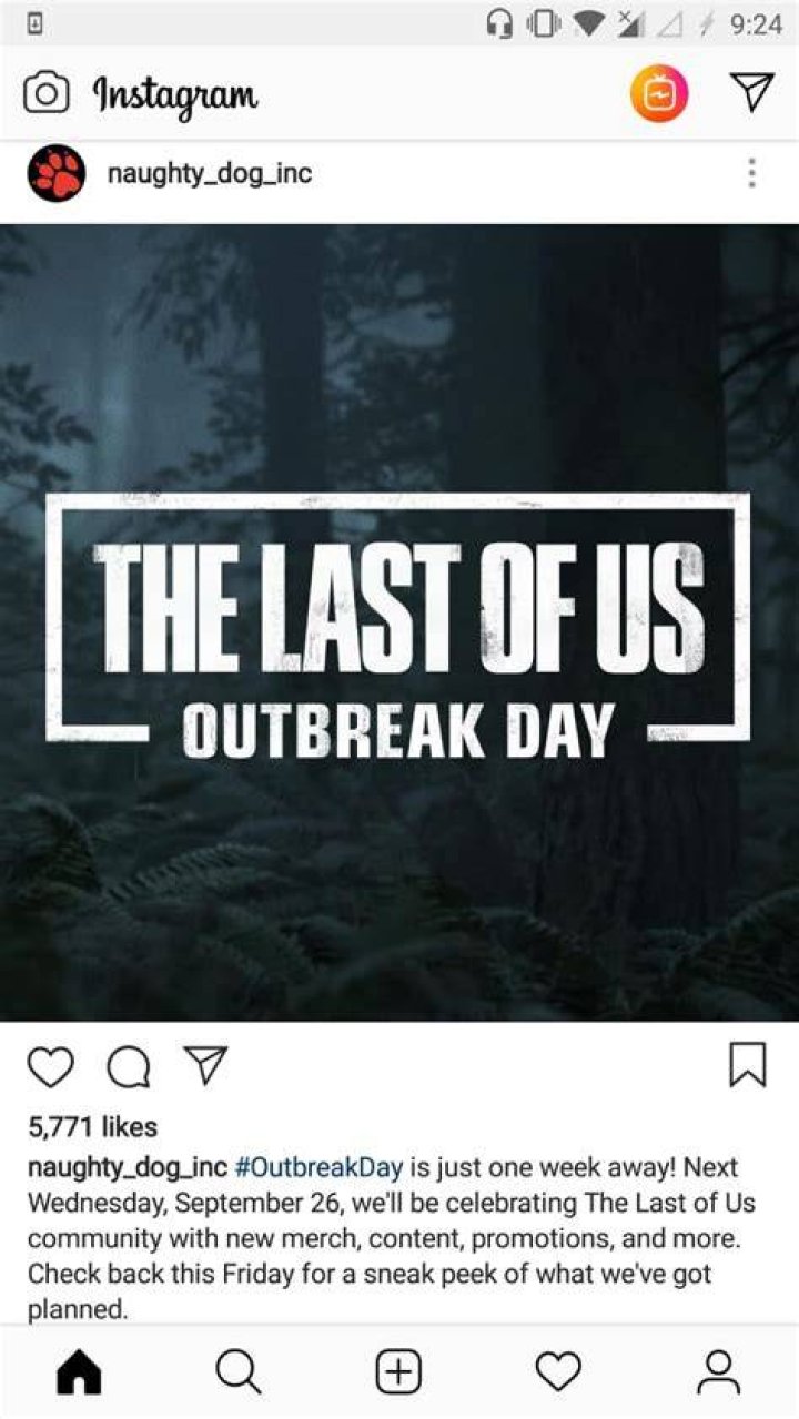 Naughty Dog renames Outbreak Day to The Last of Us Day citing COVID-19