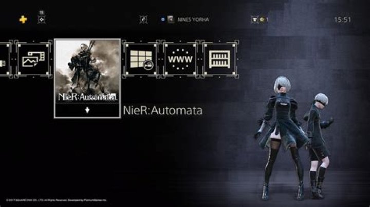 
New NieR:Automata PS4 Dynamic Theme, Exclusive to Game of the YoRHa Edition, Revealed