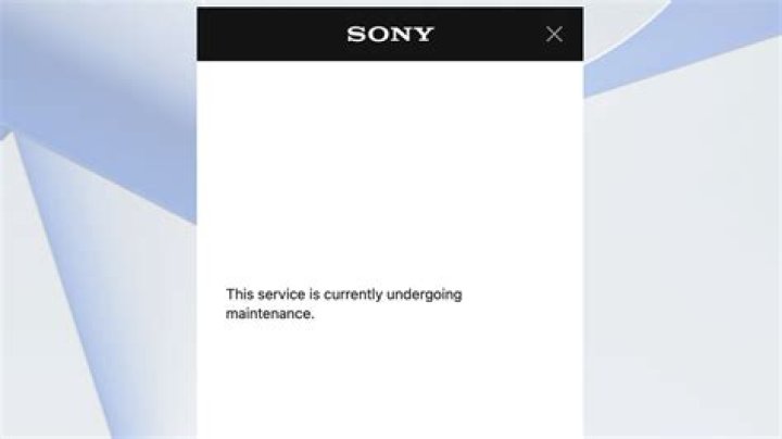 PlayStation Account Sign-In Down: This Service is Currently Undergoing Maintenance Fix