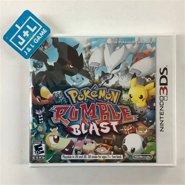 Pokémon Rumble Blast 3DS Cheats