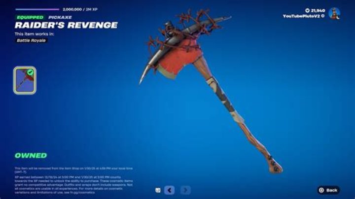 Raiders Revenge Fortnite