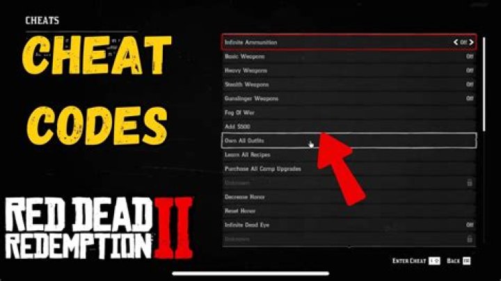 Red Dead Redemption 2 Cheats: RDR2 Cheat Codes For PS4, Xbox One, and PC