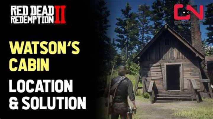 Red Dead Redemption 2 watson cabin location