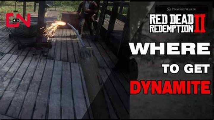 Red Dead Redemption 2 - Where to Buy Dynamite