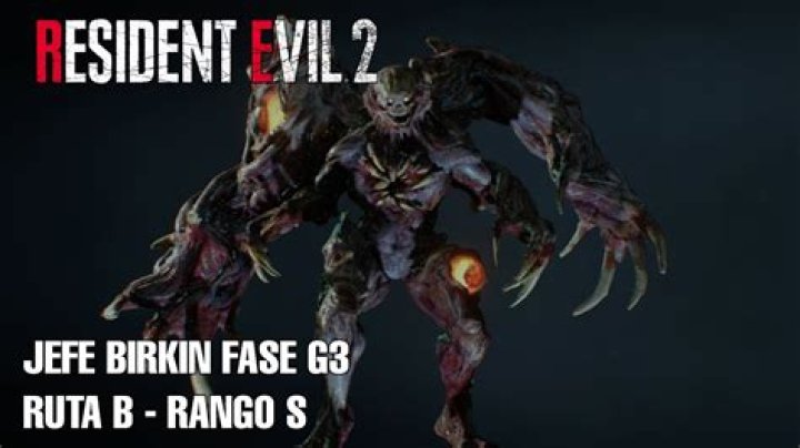 Resident Evil 2 Birkin G3 Smiling
