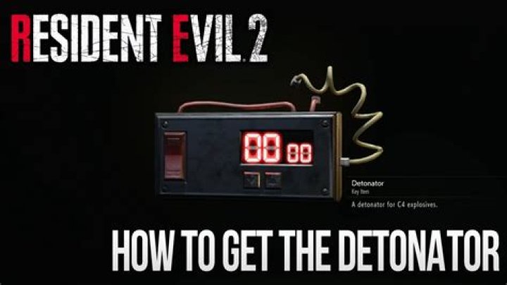 Resident Evil 2 Remake Detonator Location