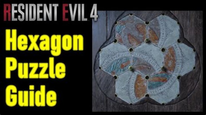 Resident Evil 4 Remake Hexagon Piece Puzzle Solution