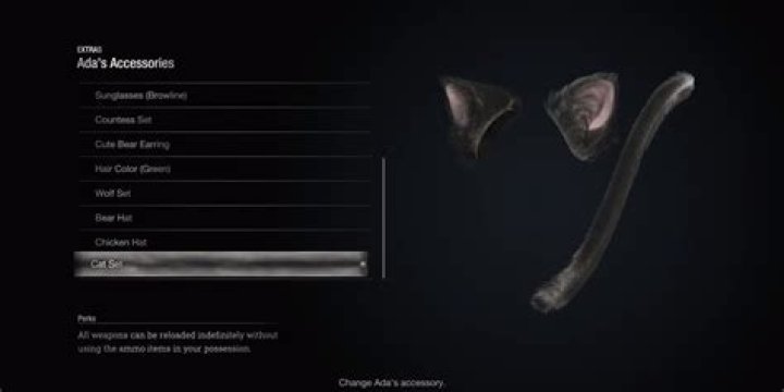 Resident Evil 4 Remake: How To Unlock Cat Ears | Infinite Ammo Accessory Guide