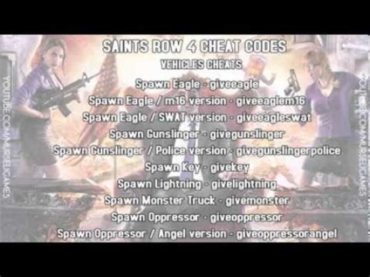 Saints Row IV Xbox360 Cheats