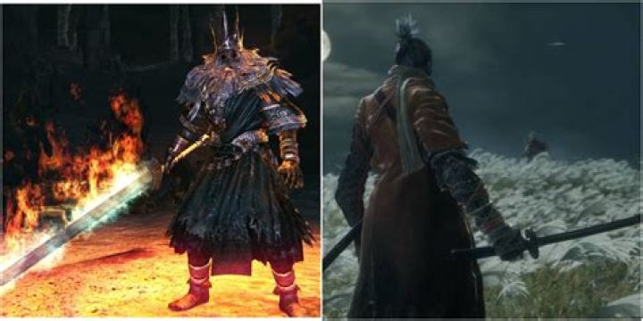Sekiro vs Dark Souls death
