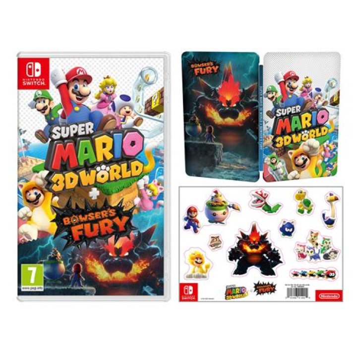 
Super Mario 3D World + Bowser’s Fury UK Pre-order Bonus