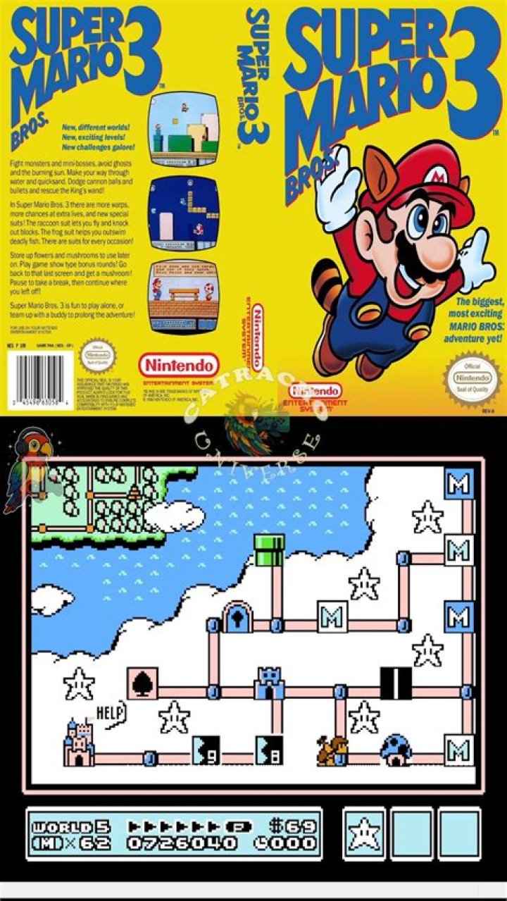 Top 5 2D Mario Games super-mario-bros-3