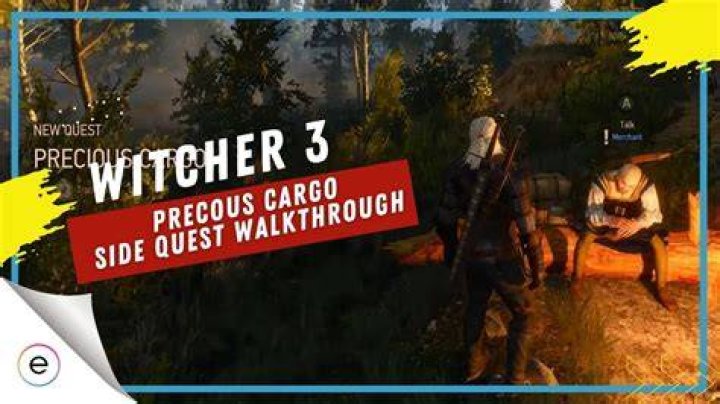 The Witcher 3: Wild Hunt [PROLOGUE] SIDE QUEST: Precious Cargo ALL PATHS (VIDEO)