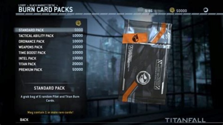 
Titanfall Update Adds a Market for Burn Cards and Insignia