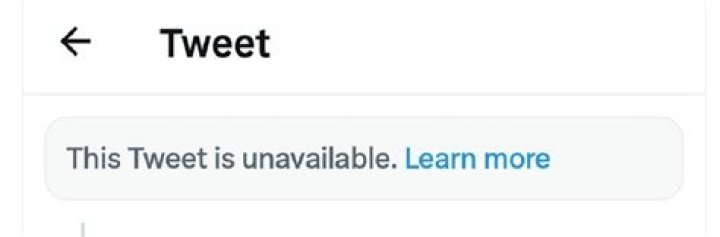 Tweet Unavailable | Why can't I see tweets in a Twitter thread?