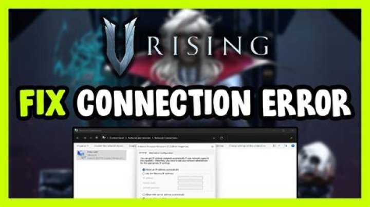 V Rising Error