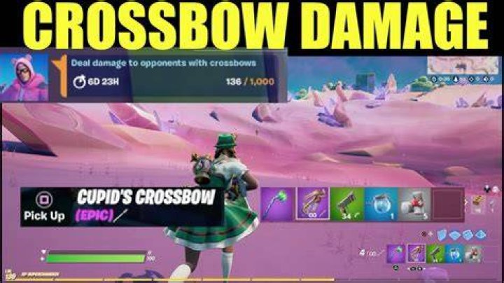 What Are the Fortnite Crossbow Damage Stats?