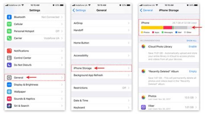 what is other on iphone storage