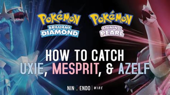 
Where to Catch Uxie, Mesprit, and Azelf in Pokemon Brilliant Diamond and Shining Pearl