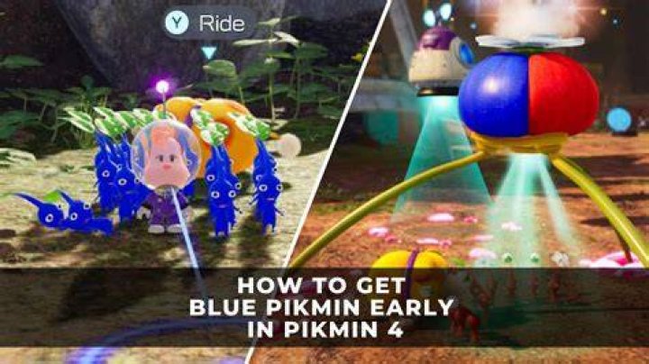 Where to find Blue Pikmin in Pikmin 3 winged Pikmin Pink Onion