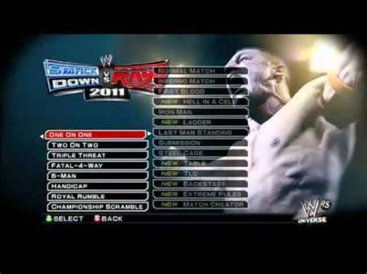 WWE Smackdown vs. RAW 2011 Unlockables