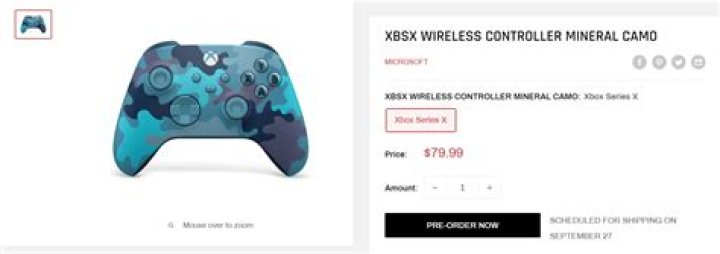 Xbox Mineral Camo Wireless Controller Leaked Ahead of Tomorrow's Reveal