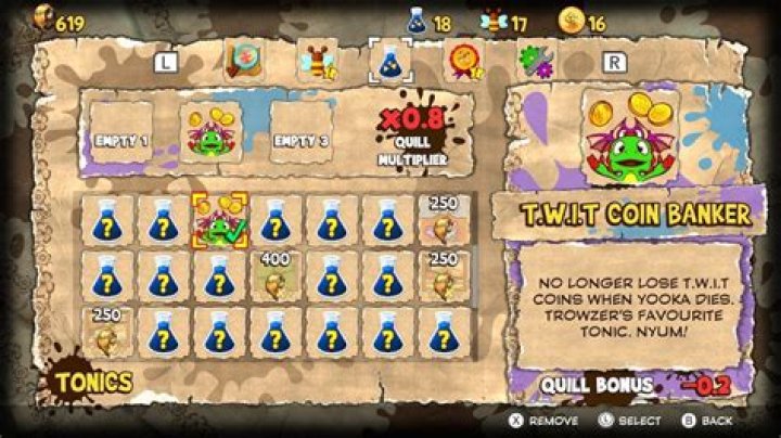 
Yooka-Laylee and the Impossible Lair: How To Keep T.W.I.T. Coins When You Die