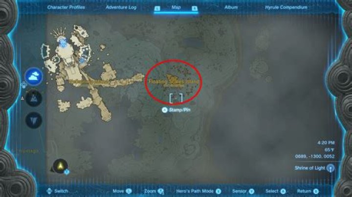 Zelda: Tears of the Kingdom Clues to the Sky: Land of the Sky Fish Location & Where to Find the Droplet